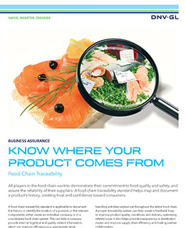 Sljedivost lanca hrane